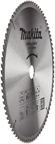 Makita accessoires d-65676 afkortzaagblad | div. materialen | 305x30x2,8 | 80t | 5g - d-65676 - afbeelding 2
