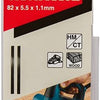 Makita accessoires d-70823 | hm wisselbeitels 82mm | 2 stuks - d-70823