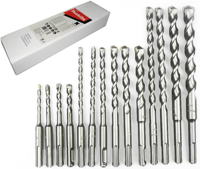Makita accessoires d-71956 - sds-plus 14 delige sds-plus borenset - d-71956