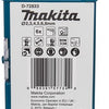 Makita accessoires d-72833 | metaalborenset | 6-delig hss-tin - d-72833