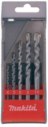 Makita accessoires makita set metselboren 5 stuks 4 - 10 mm - d-72877 - afbeelding 1