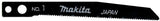 Makita accessoires decoupeerzaagblad no1 - a-85802 - afbeelding 1