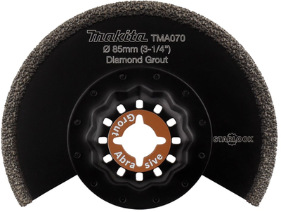 Makita accessoires makita b-65034 tma070 segmentfrees diamant k40 85mm