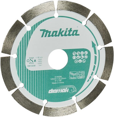 Makita accessoires makita d-80086 diamantschijf 125x22,23x1,8mm