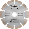 Makita accessoires diamantschijf 125x22,23x2,0mm - a-84012 - a-84012