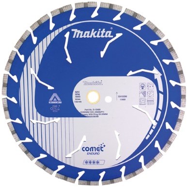 Makita accessoires makita diamantdoorslijpschijf comet 125 x 22.23 x 10 mm - comet
