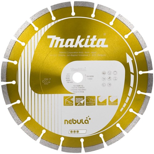 Makita accessoires diamantschijf 230x22,2mm oranje - b-54025 - b-54025