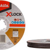 Makita accessoires e-00418 | doorslijpschijf | x-lock | 125x1,2x22,23mm | rvs | 10 stuks - e-00418