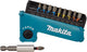 Makita accessoires makita e-03573 - slagschroefbitset - 11-delig