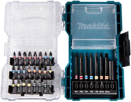 Makita accessoires makita bit set 32-delig - e-07076