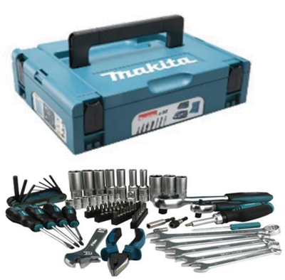 Makita accessoires e-11542 | gereedschapsset | makpac koffer | 87-delig - e-11542