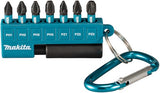 Makita accessoires e-11994 slagschroefbitset | 8-delig | 25mm | x impact black - e-11994 - afbeelding 1