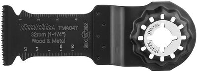Makita accessoires makita b-64814 tma047 invalzaagblad 32mm hout staal