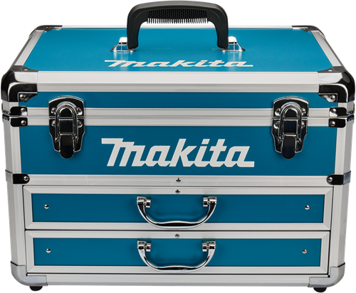 Makita accessoires makita koffer aluminium leeg - 823340-7