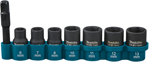 Makita accessoires makita e-12289 verwisselbare koppen 1 4 8-delig