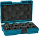 Makita accessoires krachtdoppenset 9-delig impact black, 1 2 vk - e-16564