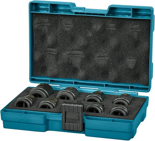 Makita accessoires krachtdoppenset impact black, 1 2” 9-delig - e-16570