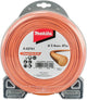 Makita accessoires maaidraad 2,4mm x 87m rond | oranje - e-02761