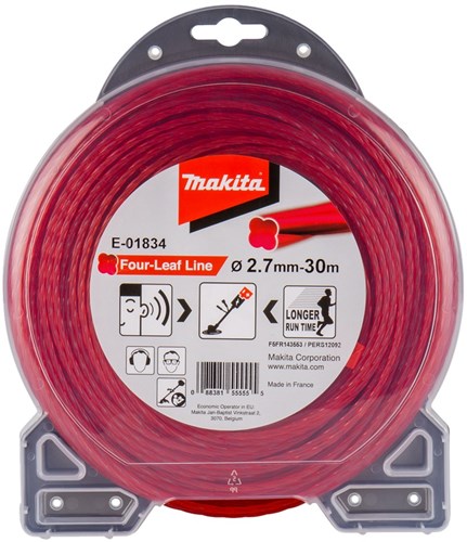 Makita accessoires makita e-01834 maaidraad 2,7x30mtr rood