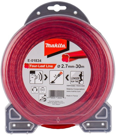 Makita accessoires makita e-01834 maaidraad 2,7x30mtr rood
