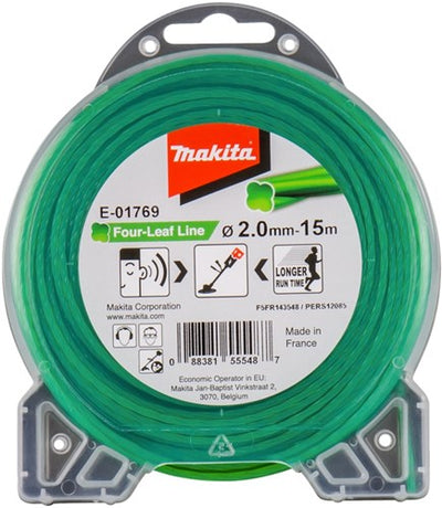 Makita accessoires maaidraad 2x15mtr grn - e-01769 - e-01769