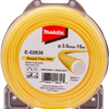 Makita accessoires maaidraad 3,0x15m rond - e-02836 e-02836