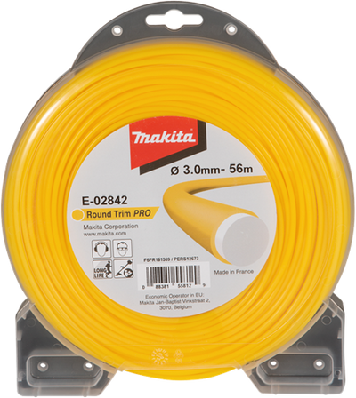 Makita accessoires maaidraad 3,0x56m rond - e-02842 e-02842
