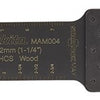 Makita accessoires mam004 invalzaagb 32x80mm hout - b-66438