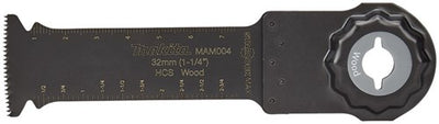 Makita accessoires makita b-66438 mam004 invalzaagblad 32x80mm hout