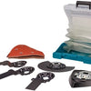 Makita accessoires multitool 14-delige set | tbv tm3000cx3, dtm52z etc. - 199542-0