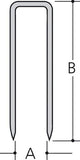 Makita accessoires makita f-32917 niet 8 mm | 23awg | 10,55 x 0,55 x 1,15 mm 5040 stuks