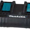 Makita accessoires makita dc18sh oplader voor gelijktijdig 2 accu's opladen - duolader - dc18sh