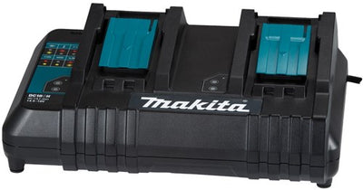 Makita accessoires makita dc18sh oplader voor gelijktijdig 2 accu's opladen - duolader - dc18sh