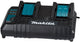 Makita accessoires makita dc18sh oplader voor gelijktijdig 2 accu's opladen - duolader - dc18sh