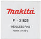 Makita accessoires pin vk 35mm rvs - f-32171