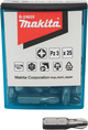 Makita accessoires makita b-24620 bitset 25x pz3 (pozidriv)