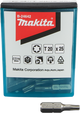 Makita accessoires schroefbit t20x25mm - b-24642 - b-24642