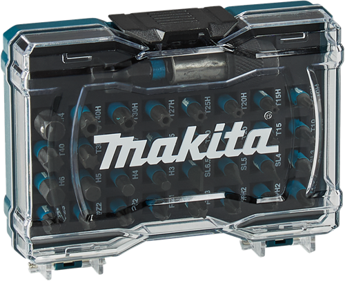 Makita accessoires makita schroefbitset 33dlg impblack - e-12441