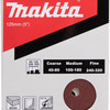 Makita accessoires schuurschijf 125mm red velcro - d-77229 - d-77229