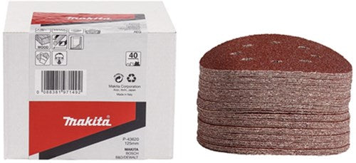 Makita accessoires schuurschijf k240 125 red v. - p-43686 - p-43686