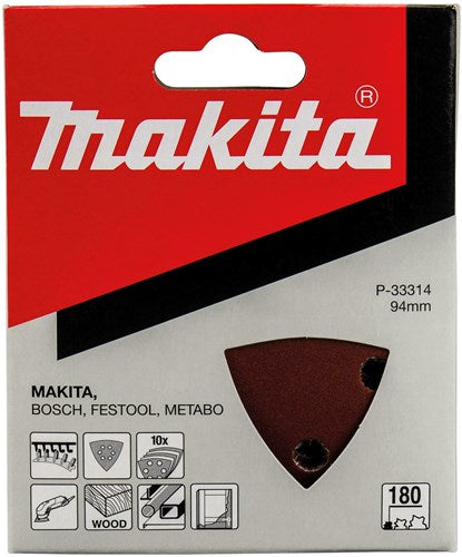Makita accessoires schuurvel 3-k k180 red v. - p-33314