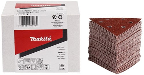 Makita accessoires schuurvel 3-k k240 red v. - p-42662 - p-42662