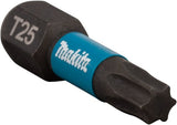 Makita accessoires slagschroefbit impact black, t25x25mm 2 stuks - b-63688 - afbeelding 2