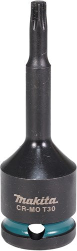 Makita accessoires slagschroefbit t30x78mm impact black 1 2 vk - e-19794