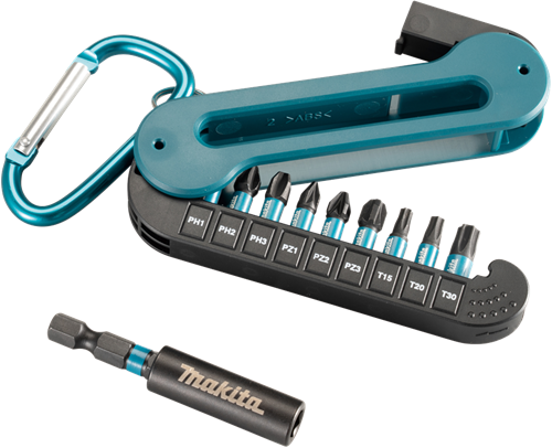 Makita accessoires makita e-12005 slagschroefbitset impact black 25mm ph pz torx® - 10-delig