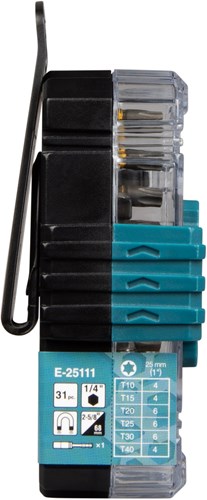 Makita accessoires slagschroefbitset torx 31-delig - e-25111