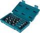 Makita accessoires makita d-75677 slangenboor set 6 mm, 8 mm, 13 mm, 16 mm, 19 mm gezamenlijke lengte 200 mm zeskant 1 set(s)