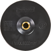 Makita accessoires steunschijf 125mm velcro - 743060-6 743060-6 - afbeelding 1