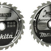 Makita accessoires twin-pack cirkelzaagblad hout | efficut 165x20x1,4 25t 23g - b-62985-2