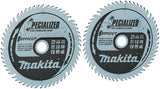 Makita accessoires twin-pack cirkelzaagblad hout efficut 165x20x1,45 56t 23g - b-57336-2 - afbeelding 1